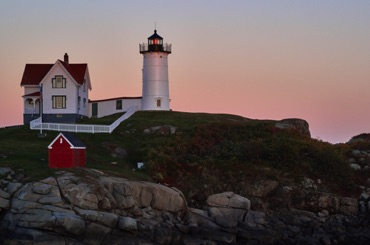 The Nubble at Sunset